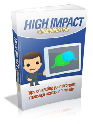 cover image of High impact communication [ ENGLISH VERSION ]